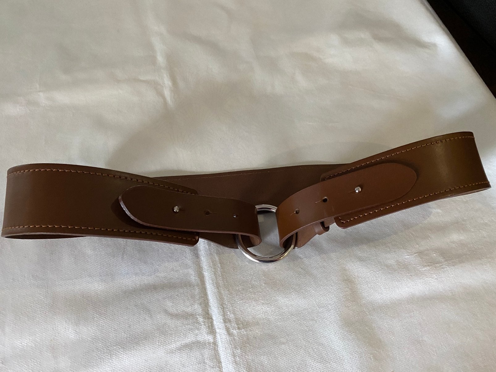 Riem Bruin 90 cm, Kleding | Dames, Riemen en Ceinturen, 80 tot 90 cm, Nieuw, Ophalen of Verzenden, Bruin