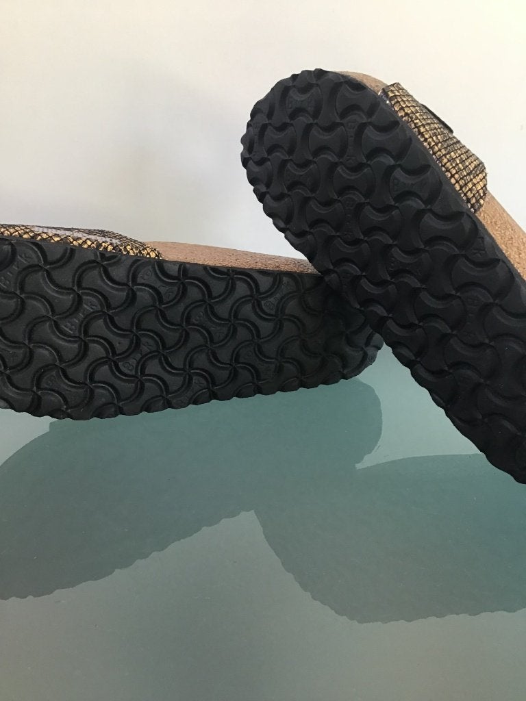 Birkenstock 38 Madrid | zwart | Nieuw! | Gratis verzenden, Kleding | Dames, Schoenen, Slippers, Verzenden, Zwart, Nieuw