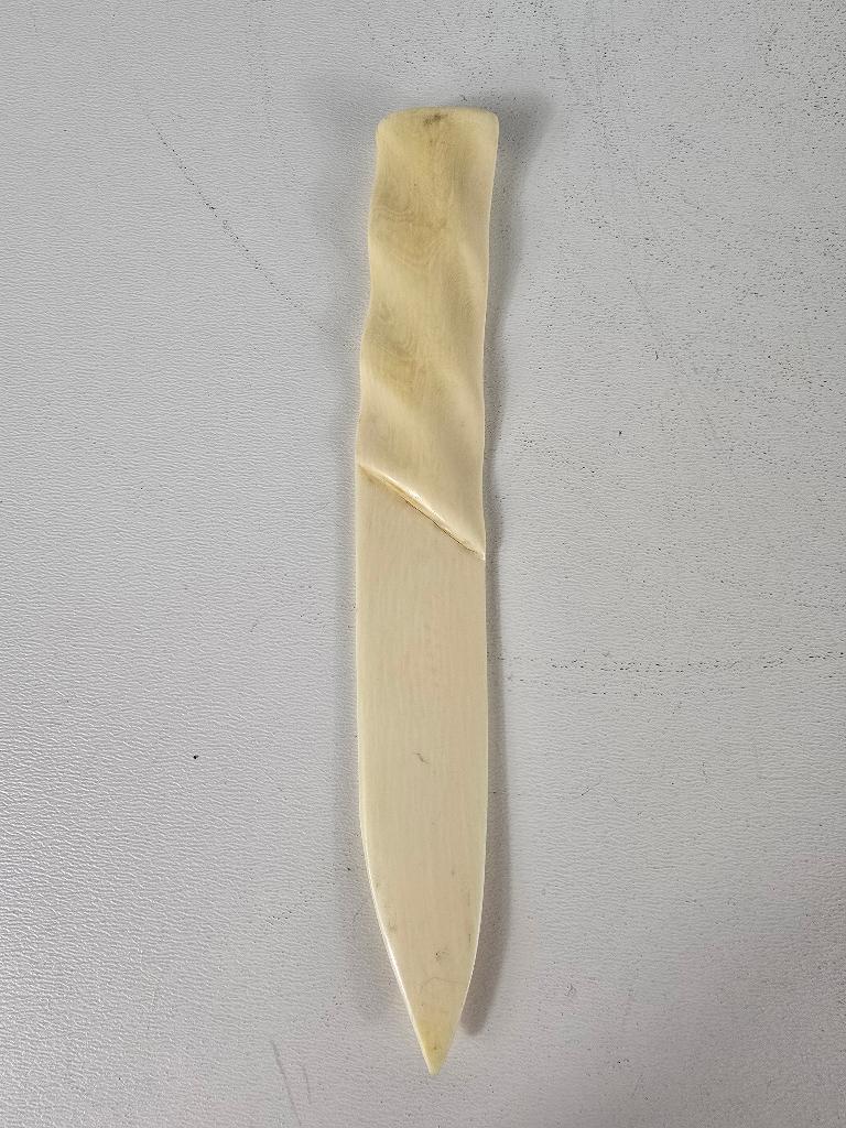 Prachtige briefopener, been, Frankrijk eerste helft 20e eeuw, Antiek en Kunst, Ophalen of Verzenden
