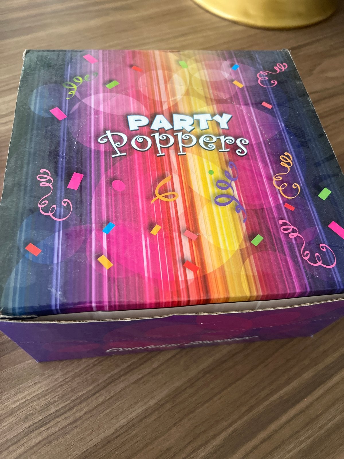 Party Poppers Confetti Shooters - Nieuw in doos, Ophalen, Nieuw, Feestartikel, Verjaardag