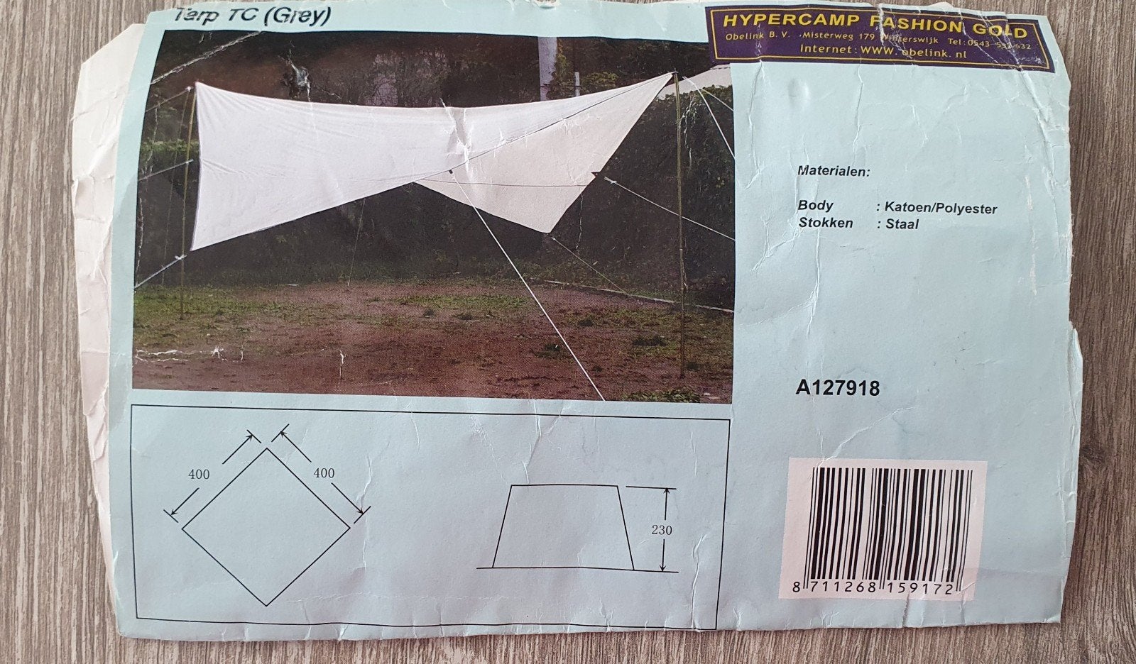 Te koop Tarp TC, Ophalen, Minder dan 5 meter