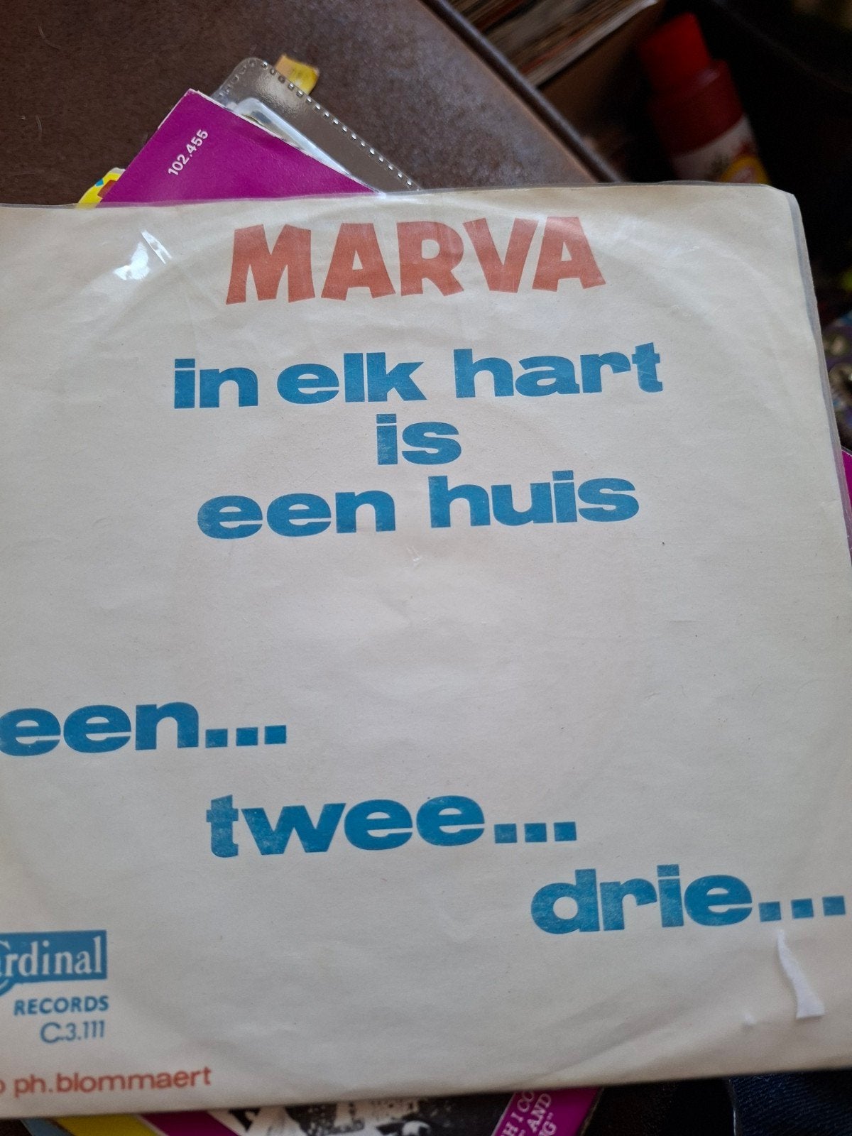 marva  een twee drie, Cd's en Dvd's, Ophalen of Verzenden, Zo goed als nieuw, Overige formaten, Levenslied of Smartlap