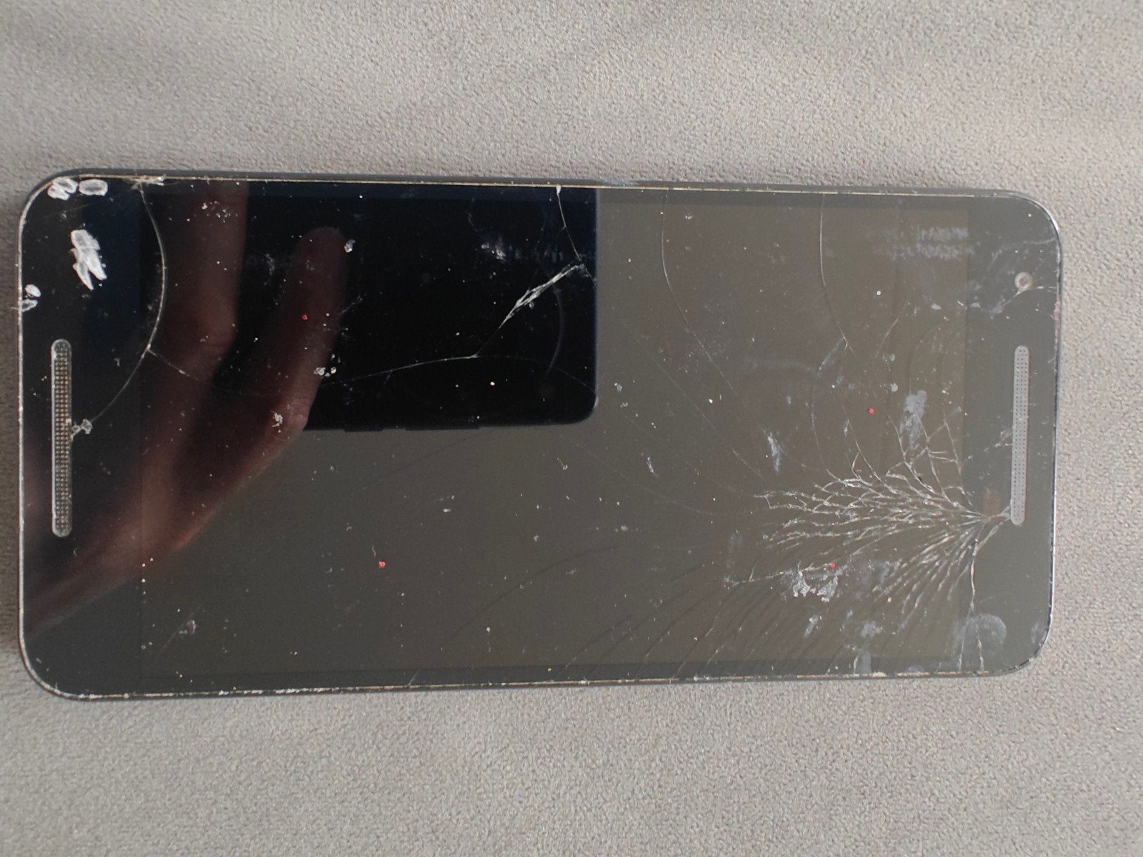 LG Nexus telefoon met gebarsten scherm, Ophalen of Verzenden, Klassiek of Candybar, Zonder simlock, Niet werkend
