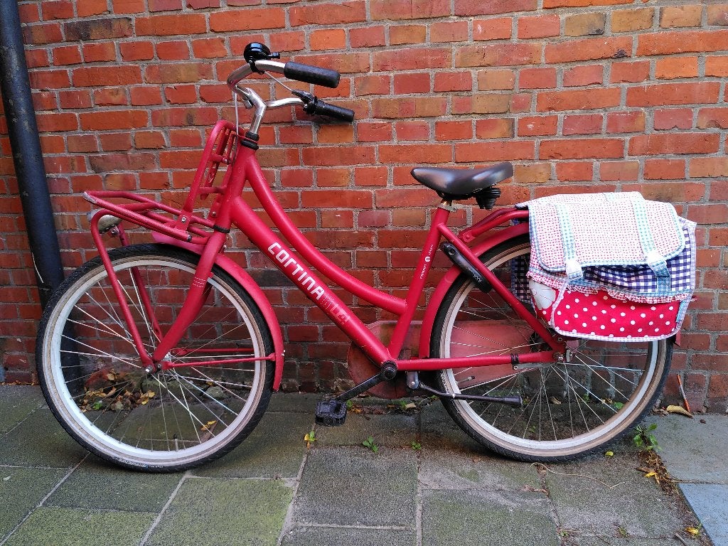 Kinderfiets Cortina, Fietsen en Brommers, Ophalen, Terugtraprem, Versnellingen, Cortina