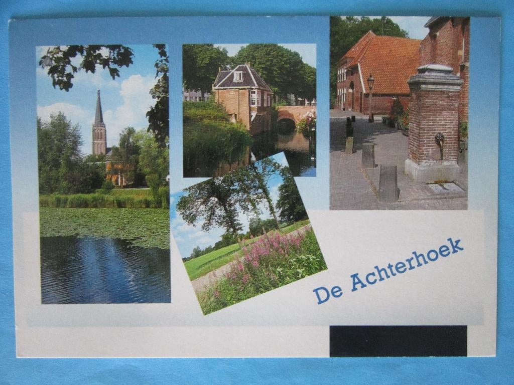 Gelopen kaart: De Achterhoek., Ophalen of Verzenden, 1980 tot heden, Gelopen, Gelderland