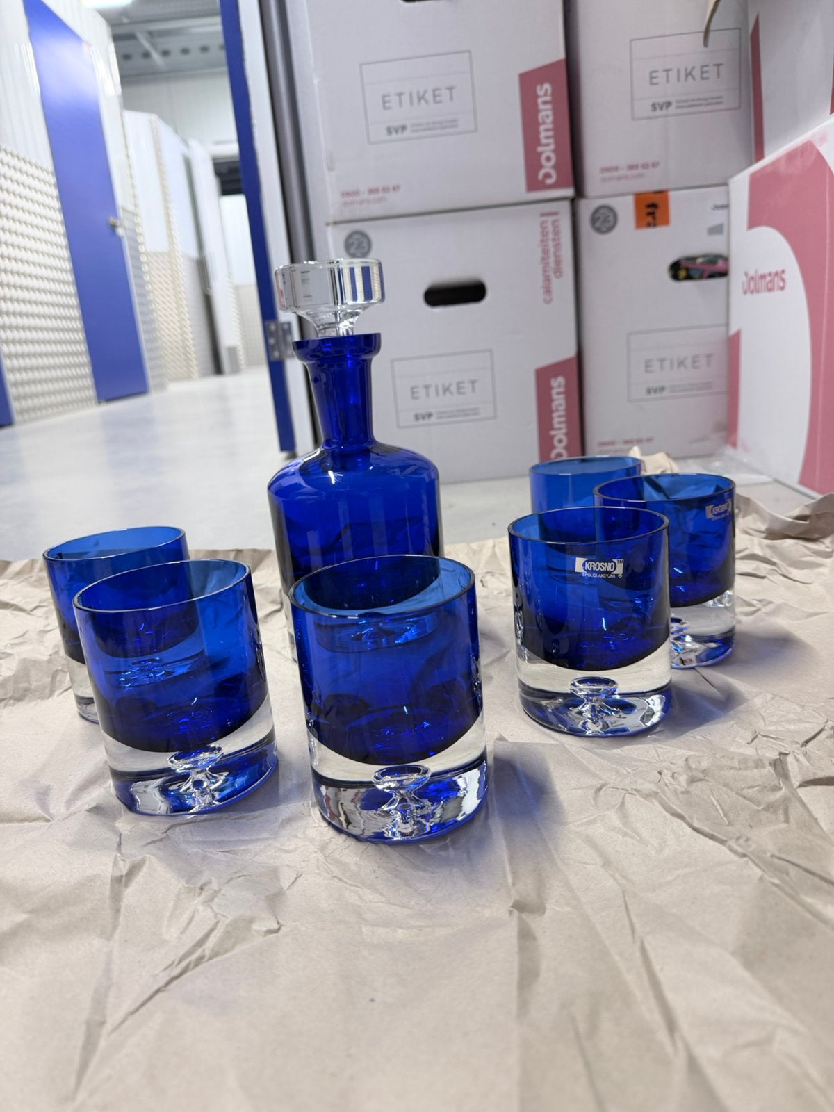 Mooi kristal set, Ophalen, Nieuw, Overige typen
