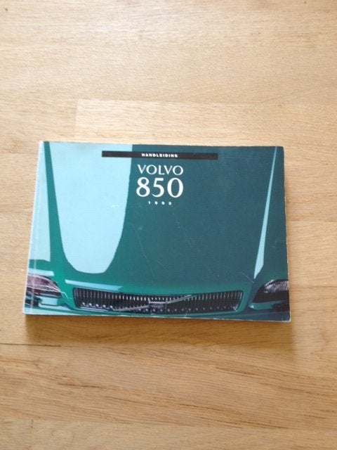 Handleiding Volvo 850                 (1993)       NL, Ophalen of Verzenden