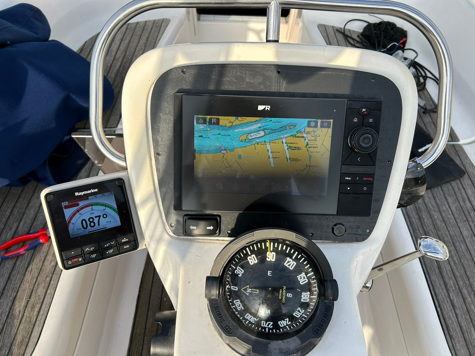 Houder voor een enkele meter op stuurconsole van een Bavaria, Watersport en Boten, Ophalen of Verzenden, Nieuw