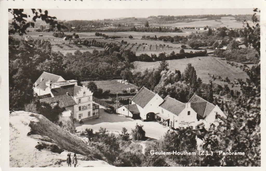 GEULEM HOUTHEM Panorama, Verzenden, 1940 tot 1960, Gelopen, Limburg