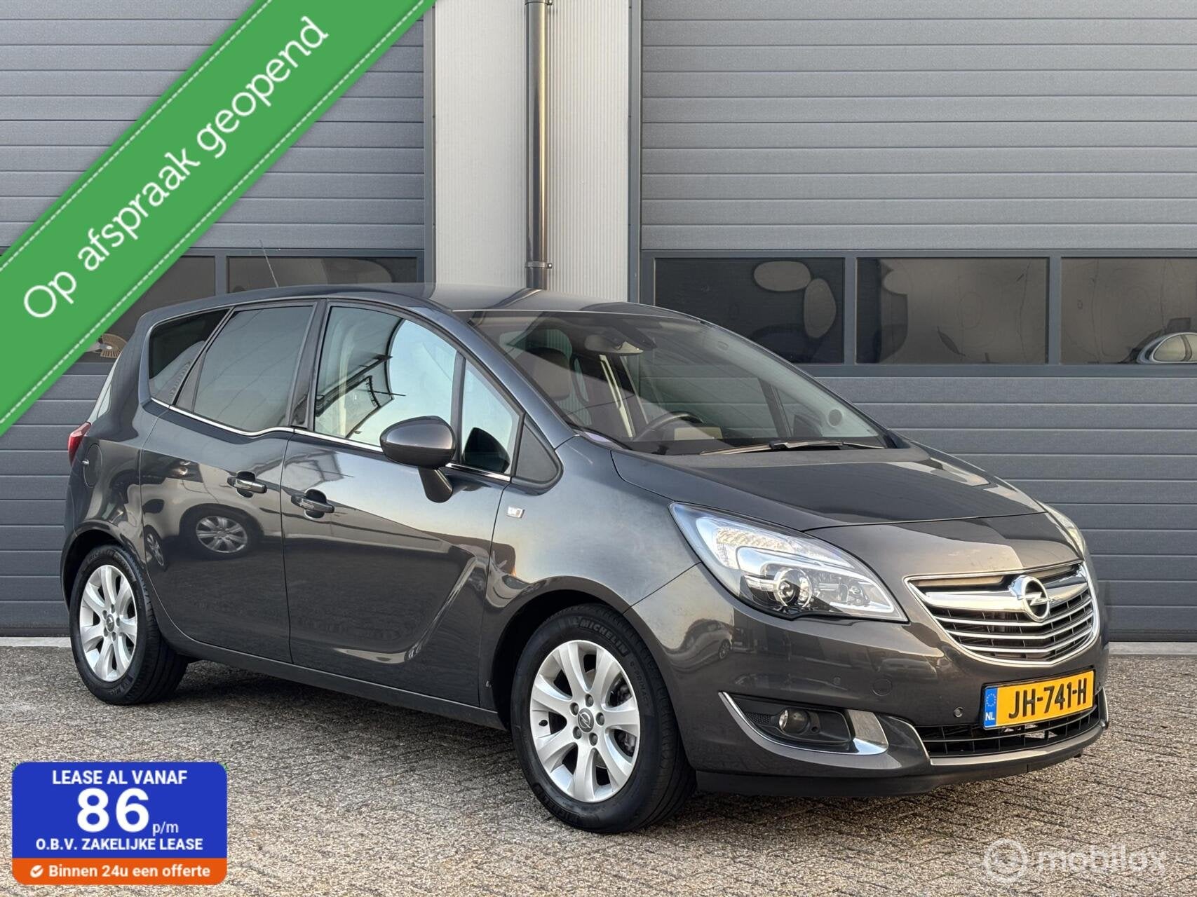 Opel Meriva 1.4 Turbo Blitz Uitvoering // NL Auto, Auto's, Opel, Bedrijf, Te koop, Meriva, ABS, Airbags, Airconditioning, Alarm