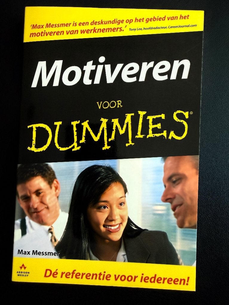 Boek Motiveren voor Dummies, Mark Messmer, Nieuw, Ophalen of Verzenden, Cognitieve psychologie