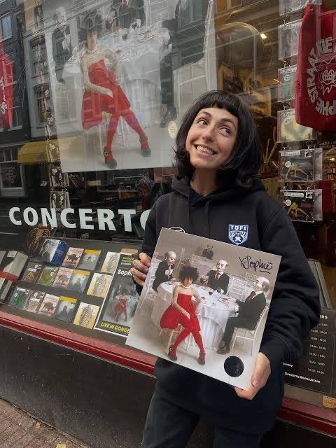 Vinyl LP Sophie Straat Wie De Fak Is Sophie GESIGNEERD ZGAN, LP, Gesigneerd, Ophalen of Verzenden, Zo goed als nieuw