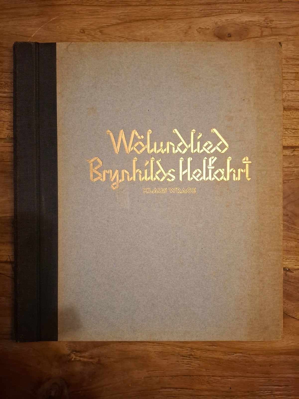 Wölundlied Brynhilds Helfahrt - Klaus Wrage, Gelezen, Europa overig, Ophalen of Verzenden, Klaus Wrage