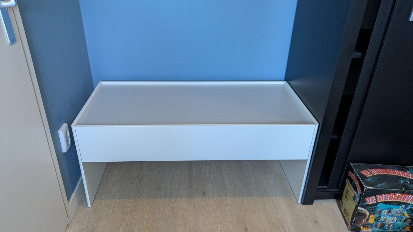 Ikea Dundra Speeltafel met lade - Zo goed als nieuw, Kinderen en Baby's, Speelgoed | Speeltafels, Ophalen, Zo goed als nieuw