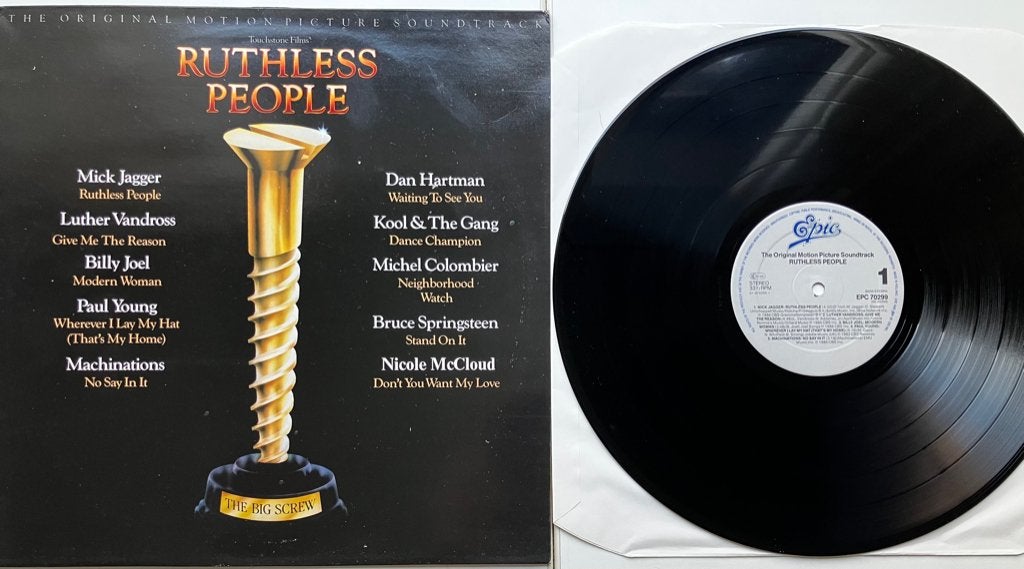 HOLLP34 Mick Jagger Ruthless people HOL86 €10, LP, Verzenden, Overige genres, Zo goed als nieuw