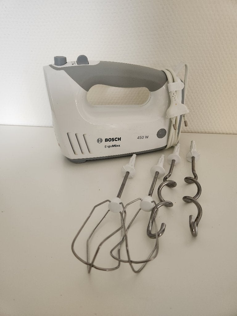 Bosch ergomixx - mixer/handmixer - cnhr27, Kunststof, Ophalen of Verzenden, Wit, Bosch