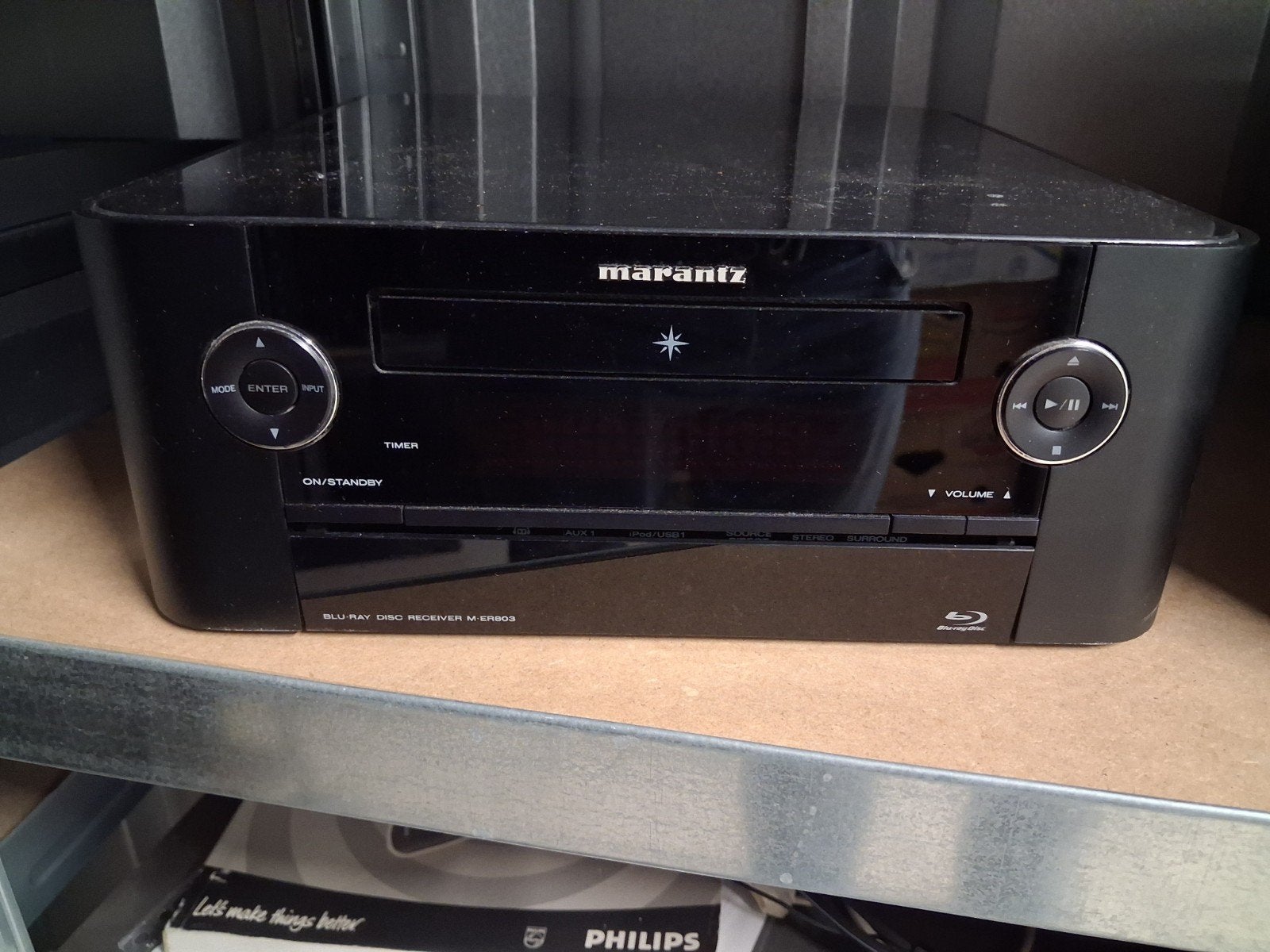Marantz M-ER803 Blu-ray Disc Receiver - Defect, Ophalen of Verzenden, Overige merken