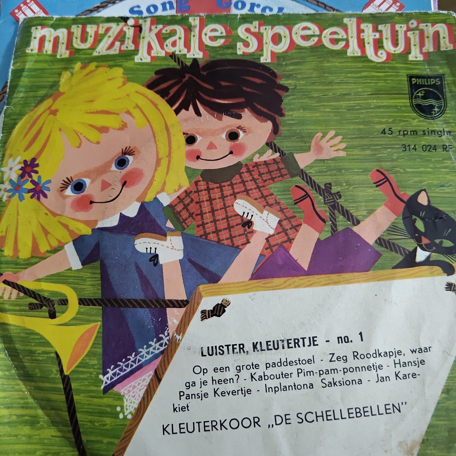Muzikale Speeltuin - Luister, Kleutertje - Kleuterkoor, Ophalen of Verzenden, Gebruikt, 7 inch