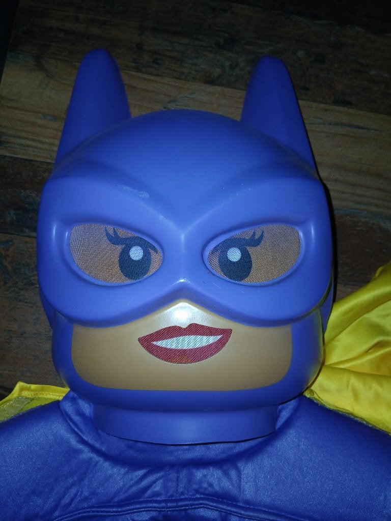 verkleed pak wonder woman met masker, Ophalen of Verzenden, Gebruikt, Meisje