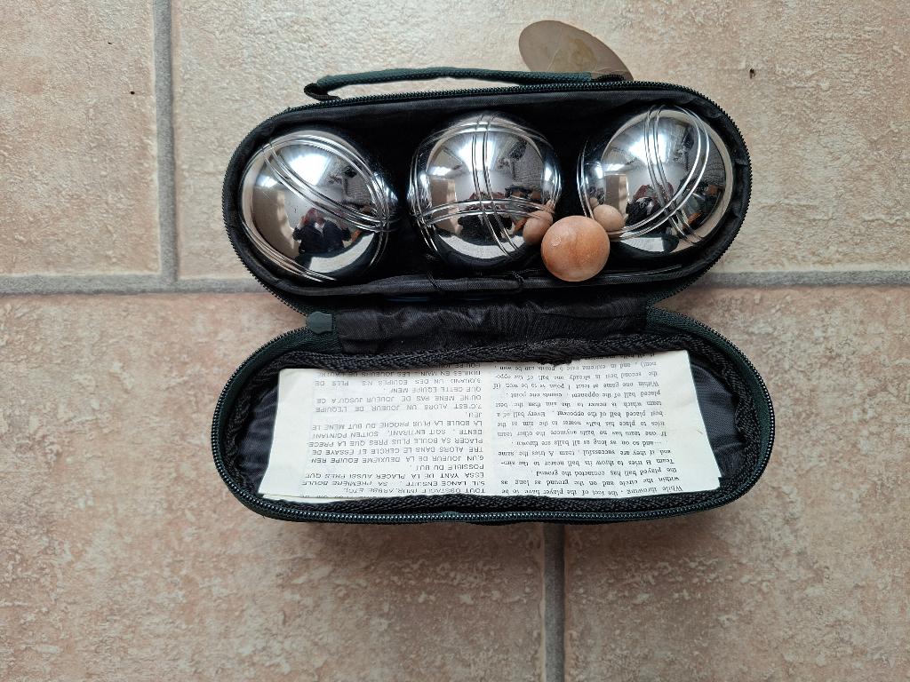 NIEUW jeu de boules set met etui, Ophalen of Verzenden, Nieuw