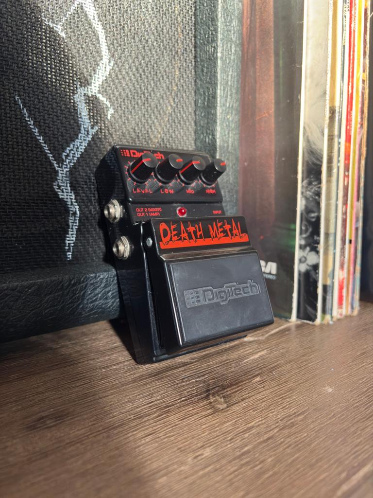 digitech death metal distortion pedal, Verzenden, Zo goed als nieuw