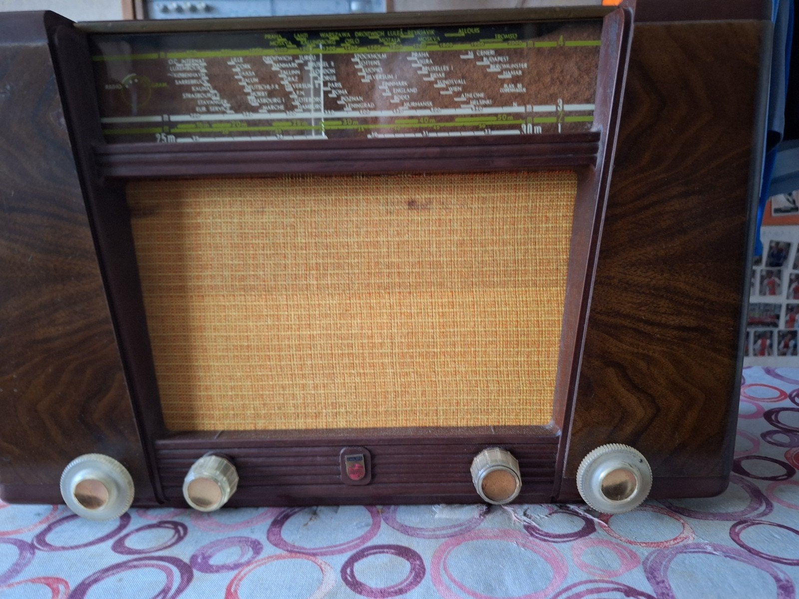 Oude radio uit de jaren 50 - 60., Ophalen of Verzenden
