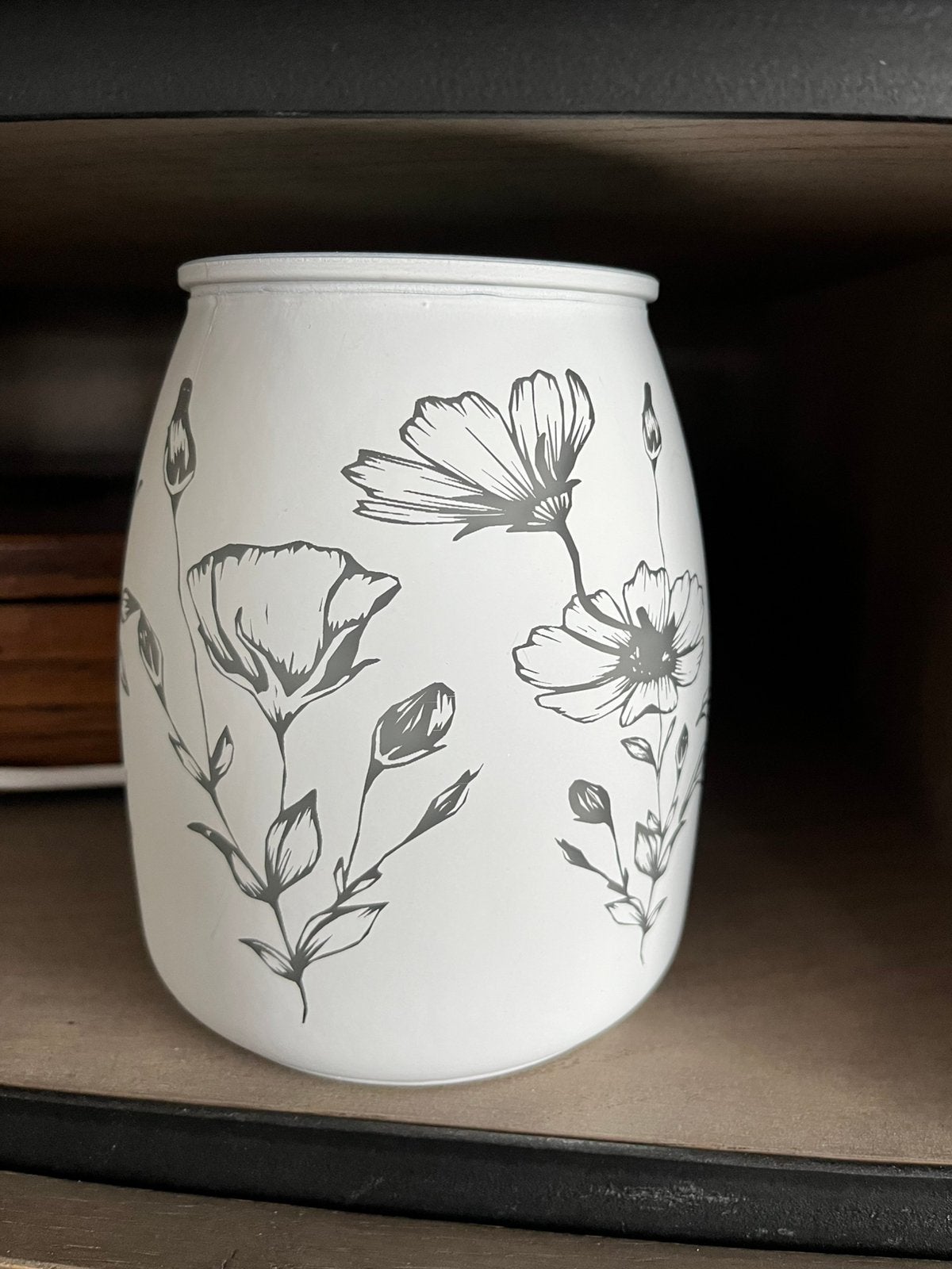 Scentsy waxbrander met 9 waxbars, Ophalen, Glas