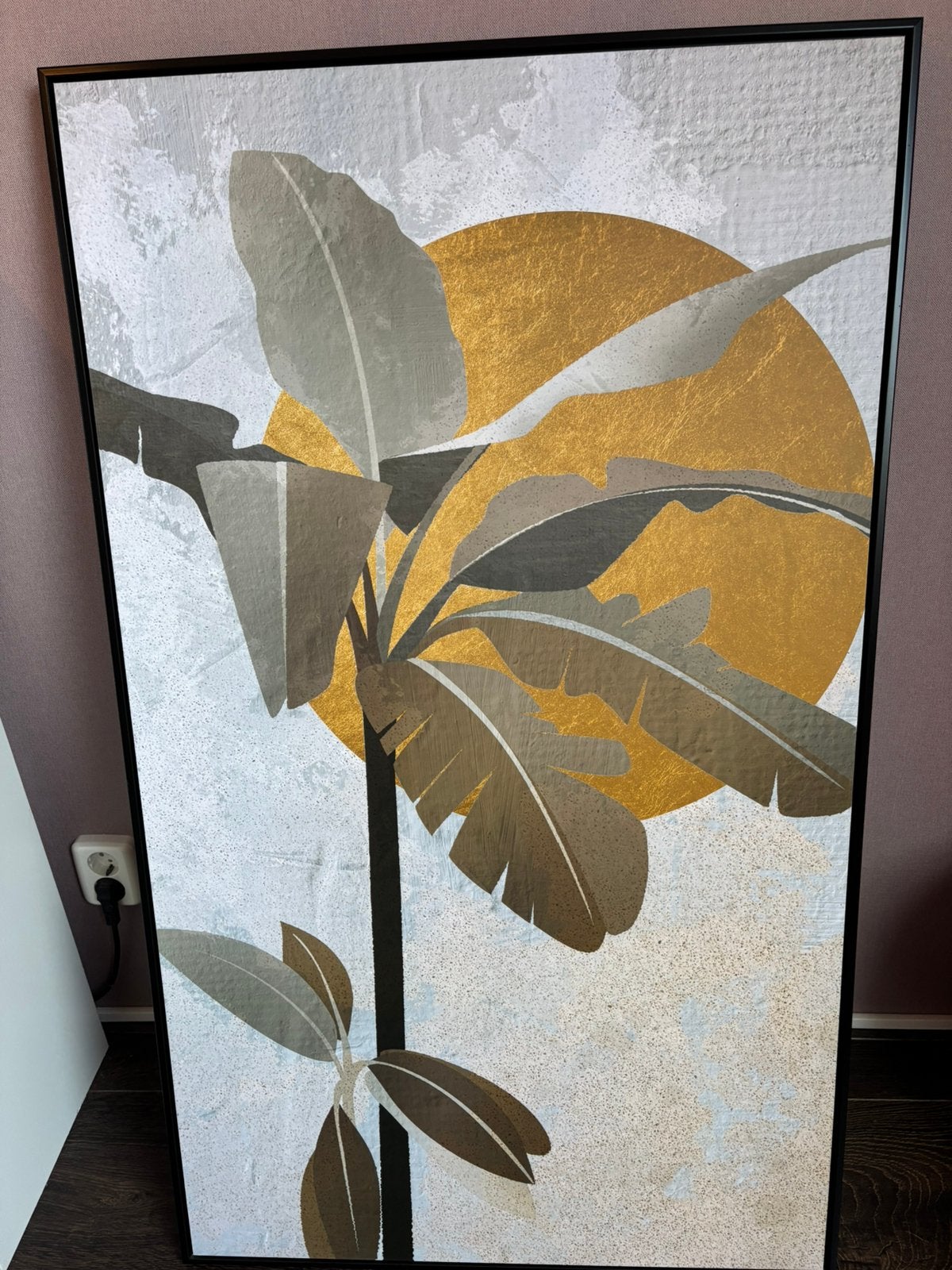 Muur decoratie/schilderij Leen Bakker, Ophalen