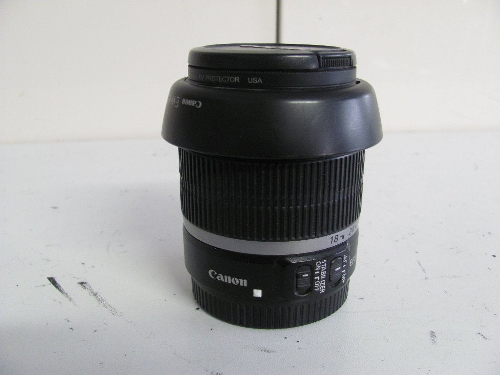 Canon 18-55mm 1:3.5-5.6 is zoom lens met image stabilizer, Audio, Tv en Foto, Fotografie | Lenzen en Objectieven, Canon, Ophalen of Verzenden