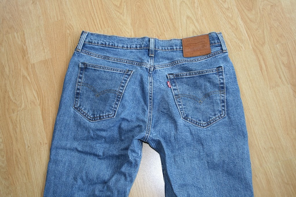Jeans heren, Levis, W34/L34, Blauw, Ophalen of Verzenden, Zo goed als nieuw, W33 - W34 (confectie 48/50)