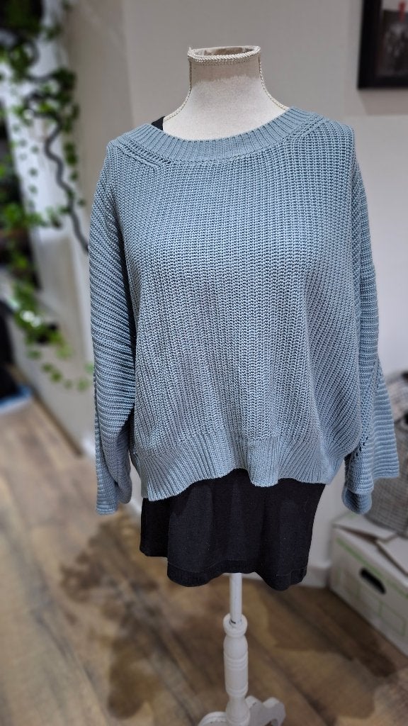 By-Bar - mayke pullover cloud blue, Blauw, Zo goed als nieuw, Ophalen, Maat 38/40 (M)