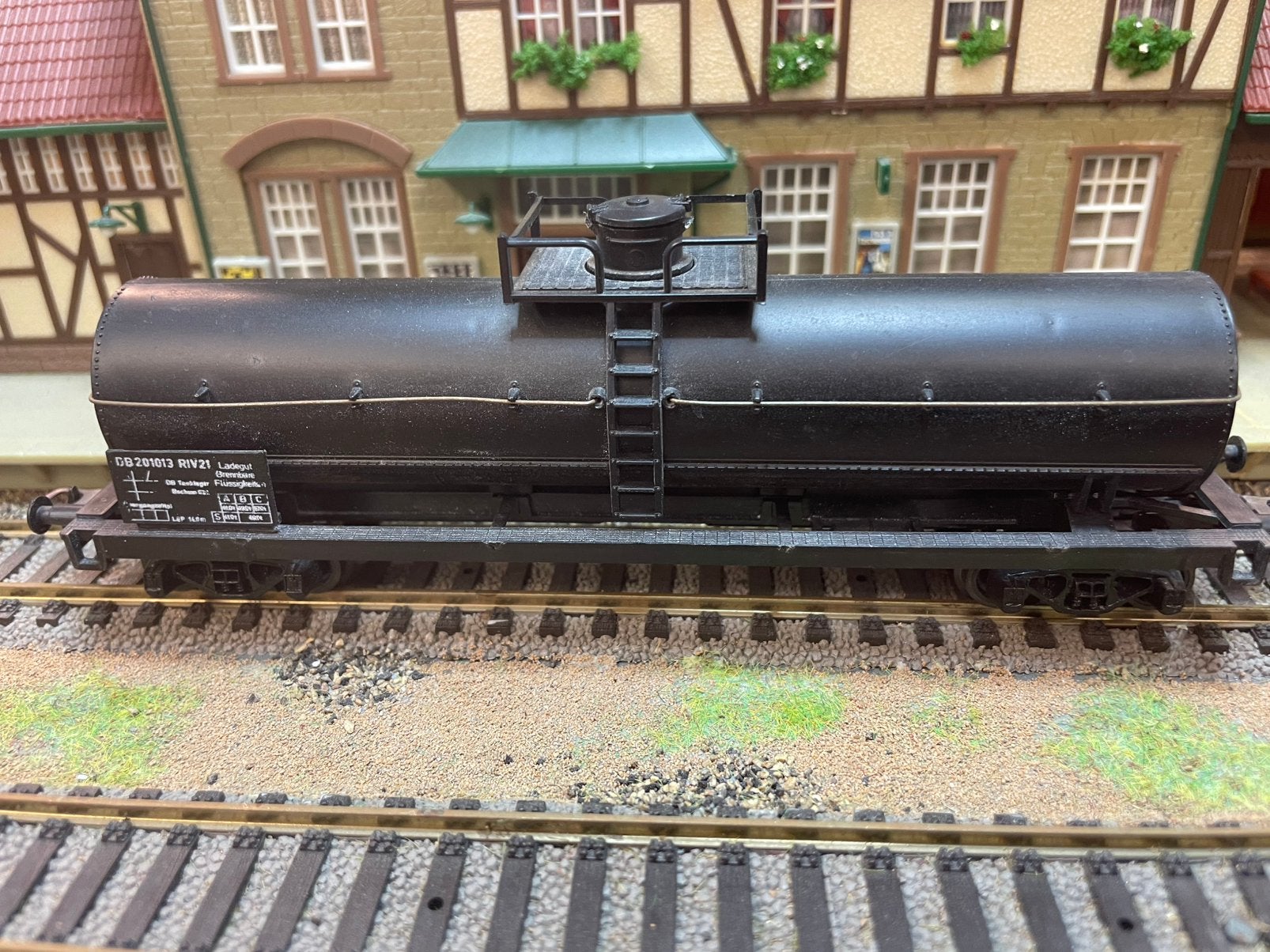 7 x Ketelwagon van Roco 4353B Super mooi HO, Gelijkstroom, Wagon, Ophalen of Verzenden, Zo goed als nieuw