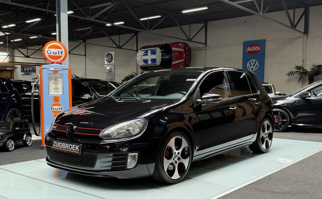Volkswagen Golf 2.0 TSI | GTI | Clima | 5-Deurs (bj 2009), 4 cilinders, Zwart, Origineel Nederlands, Bedrijf