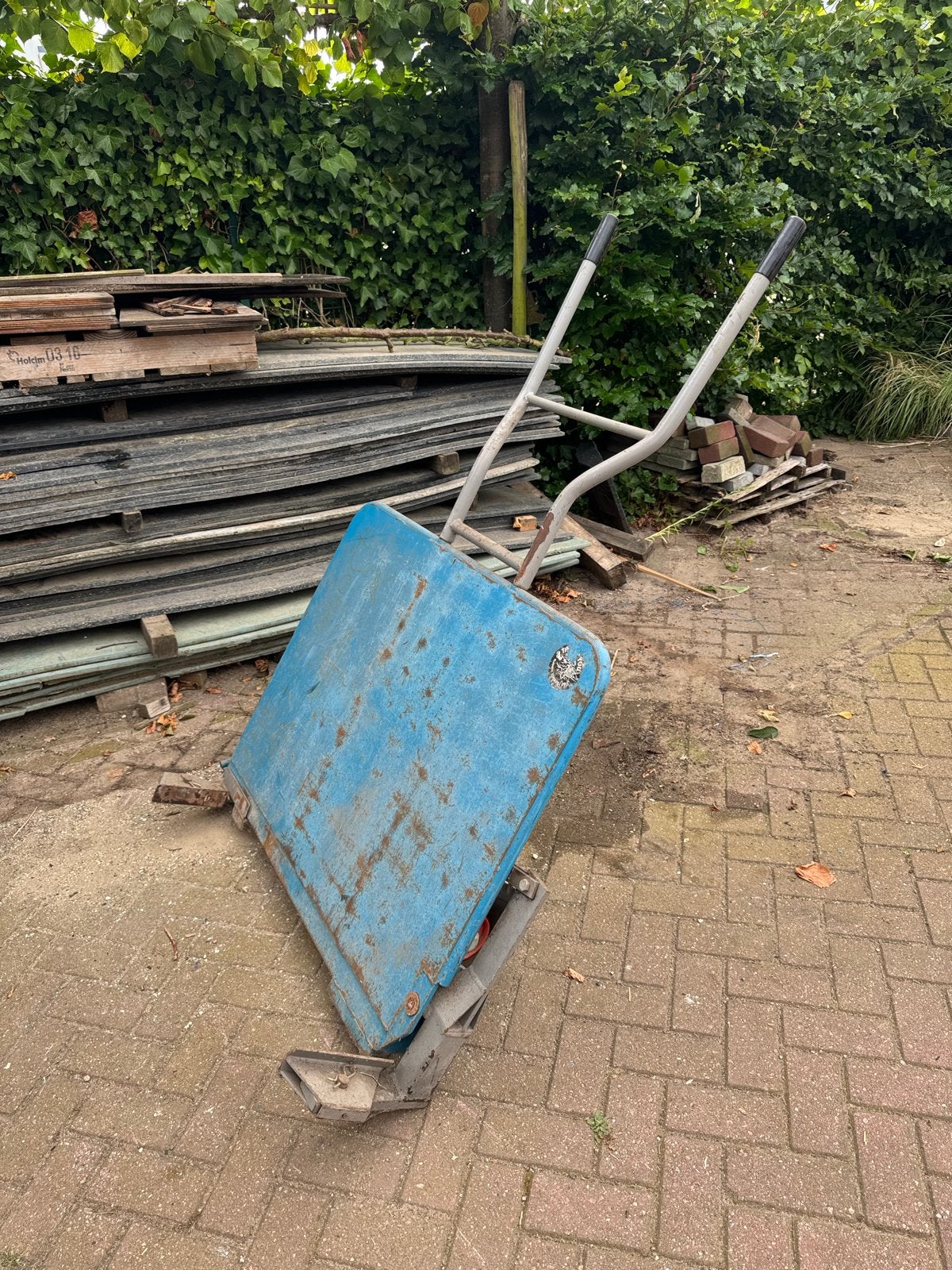 Brabantsewagen - stenenwagen, Tuin en Terras, Ophalen, Gebruikt, Handmatig