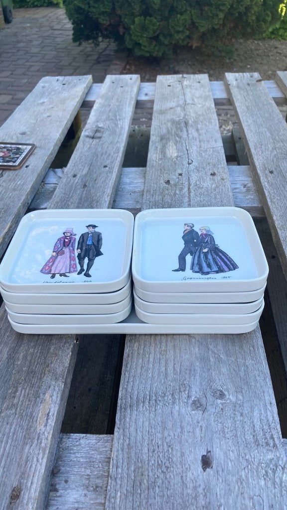 Villeroy & Boch Burgerdragt Set, Ophalen of Verzenden, Zo goed als nieuw, Bord(en), Overige stijlen