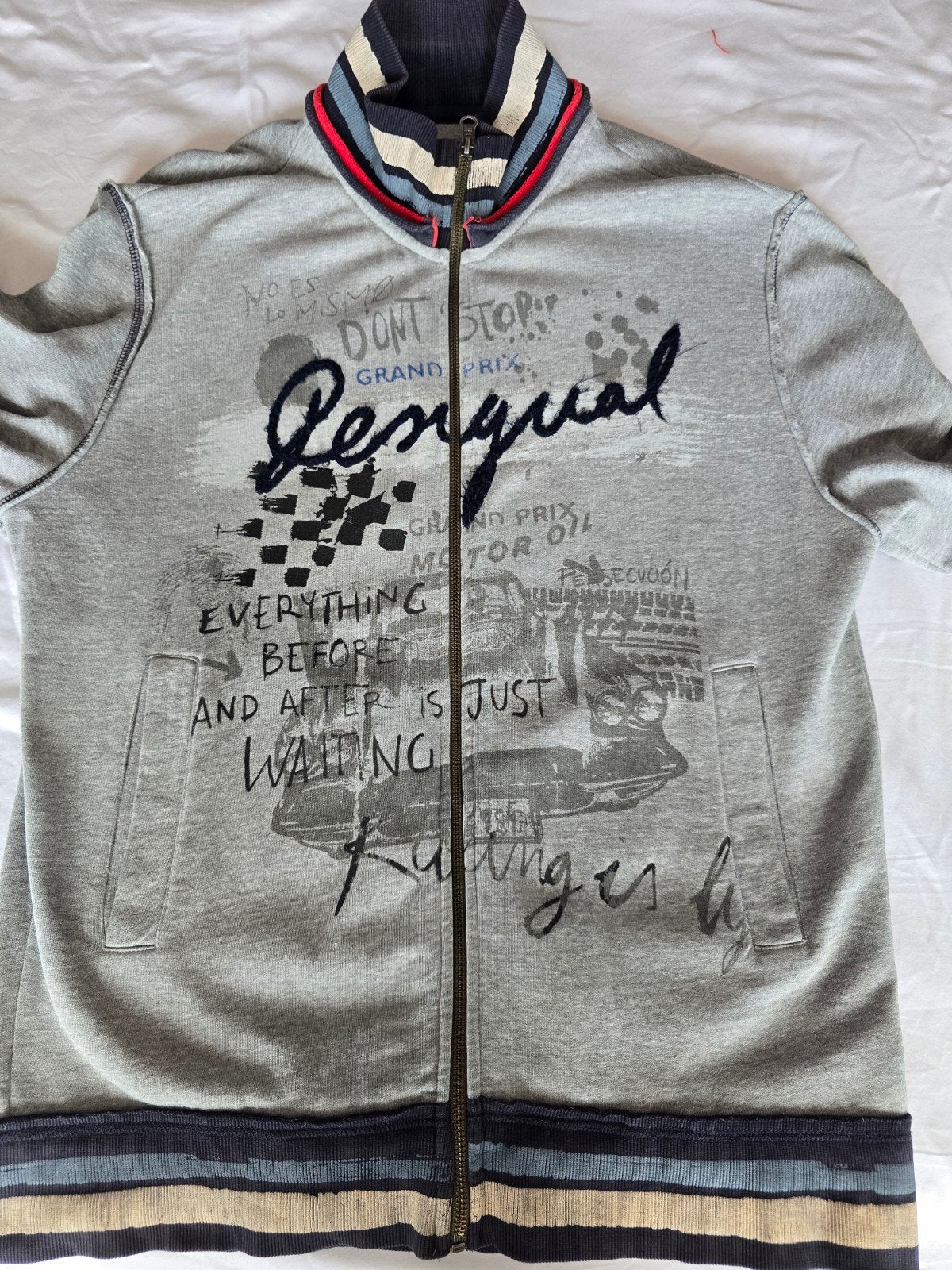 Desigual vest maat XL, Ophalen of Verzenden, Zo goed als nieuw, Maat 56/58 (XL)