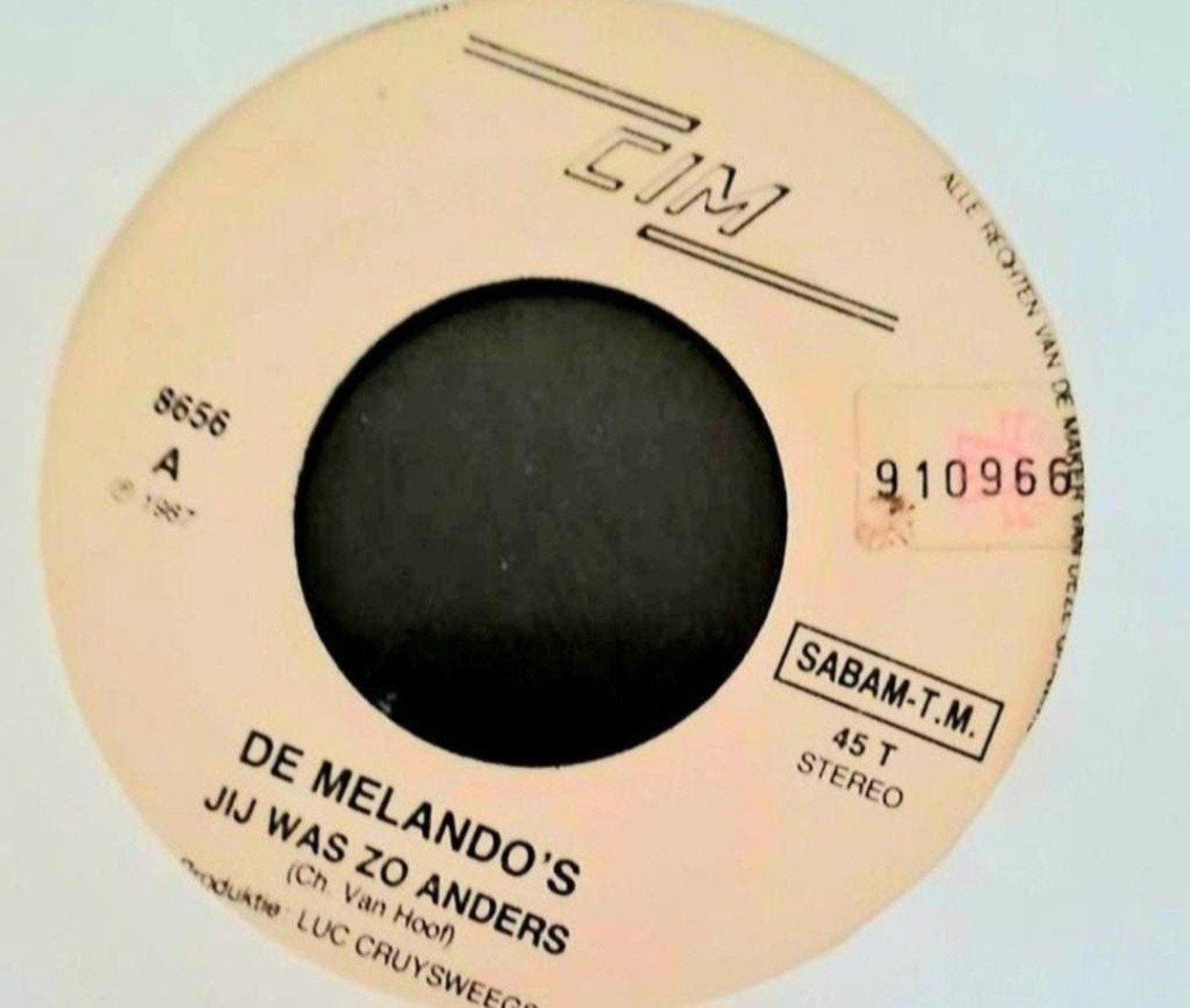 DE MELANDO'S  - JIJ WAS ZO ANDERS, Ophalen of Verzenden, Gebruikt, Nederlandstalig