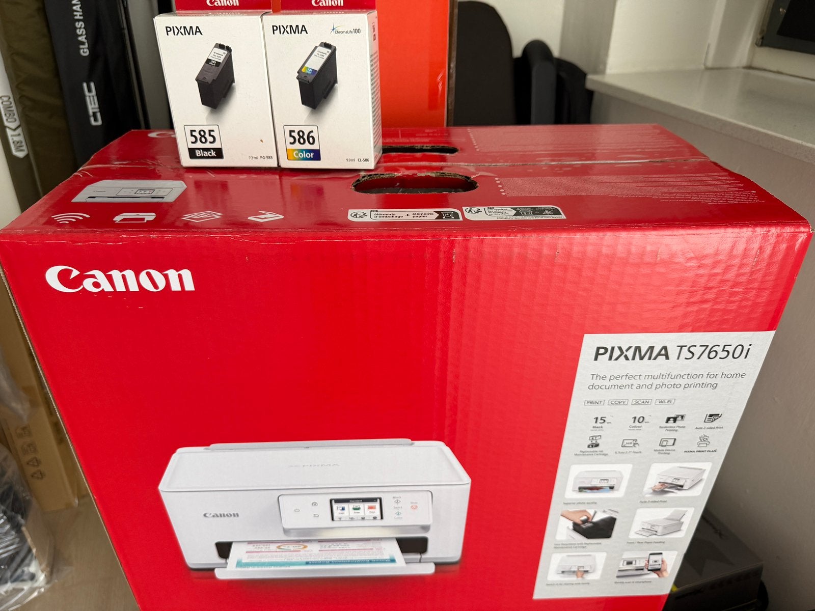 Canon Pixma TS7650i - moet weg deze week!, Ophalen, Inkjetprinter, All-in-one, Draadloos