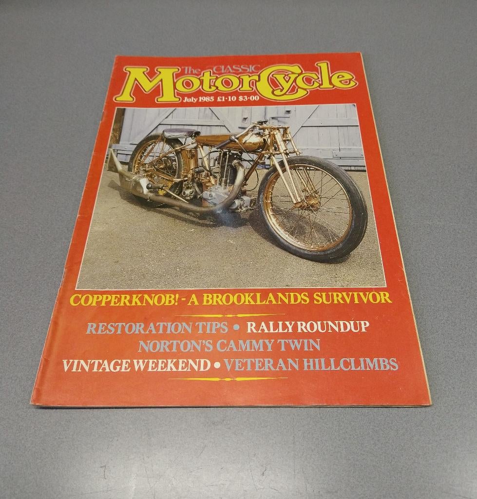 The Classic Motorcycle juli 1985, Boeken, Motoren, Verzenden, Gelezen