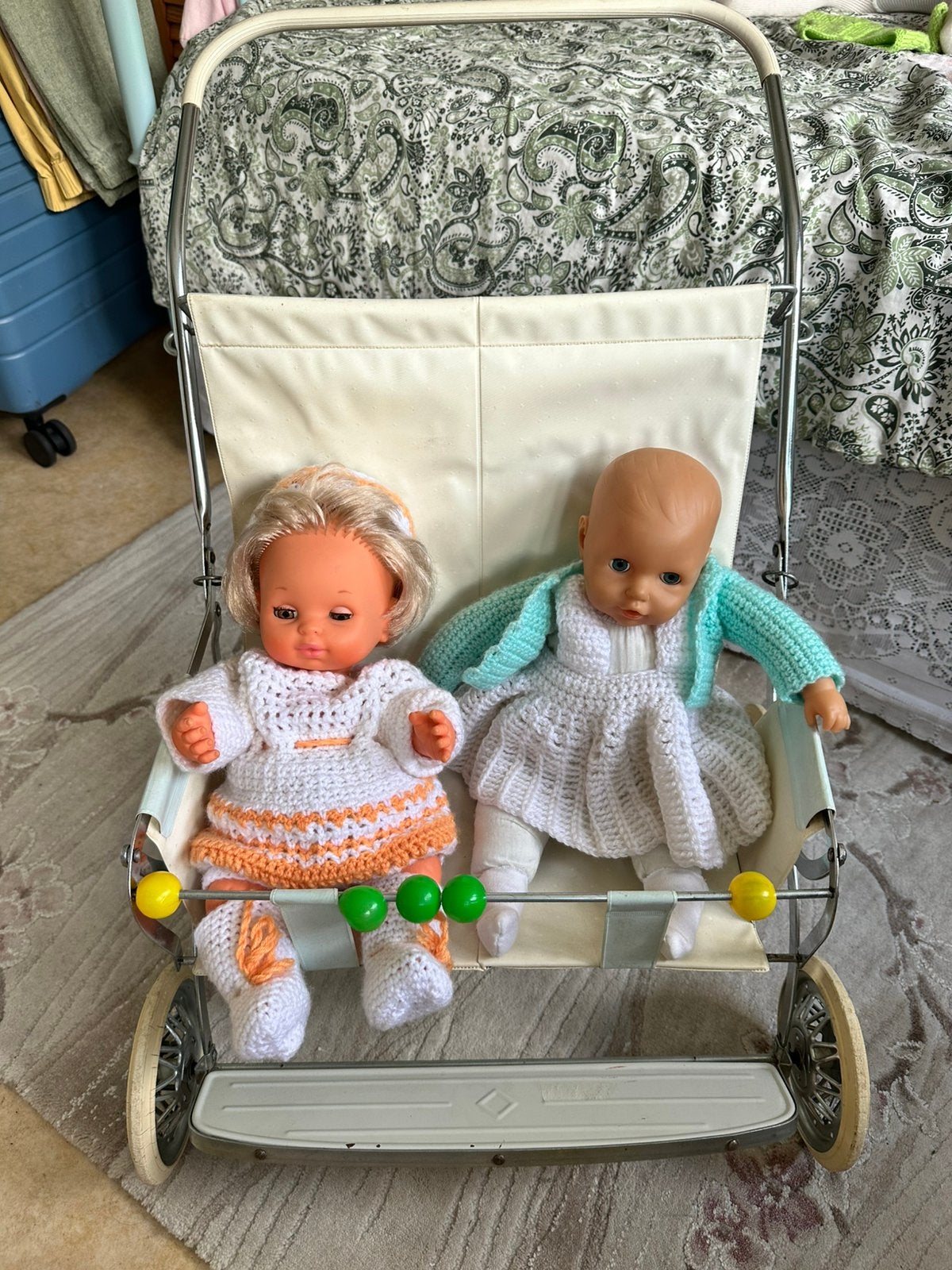 Poppen poppenwagen poppenwagentjes, Ophalen of Verzenden, Zo goed als nieuw, Babypop