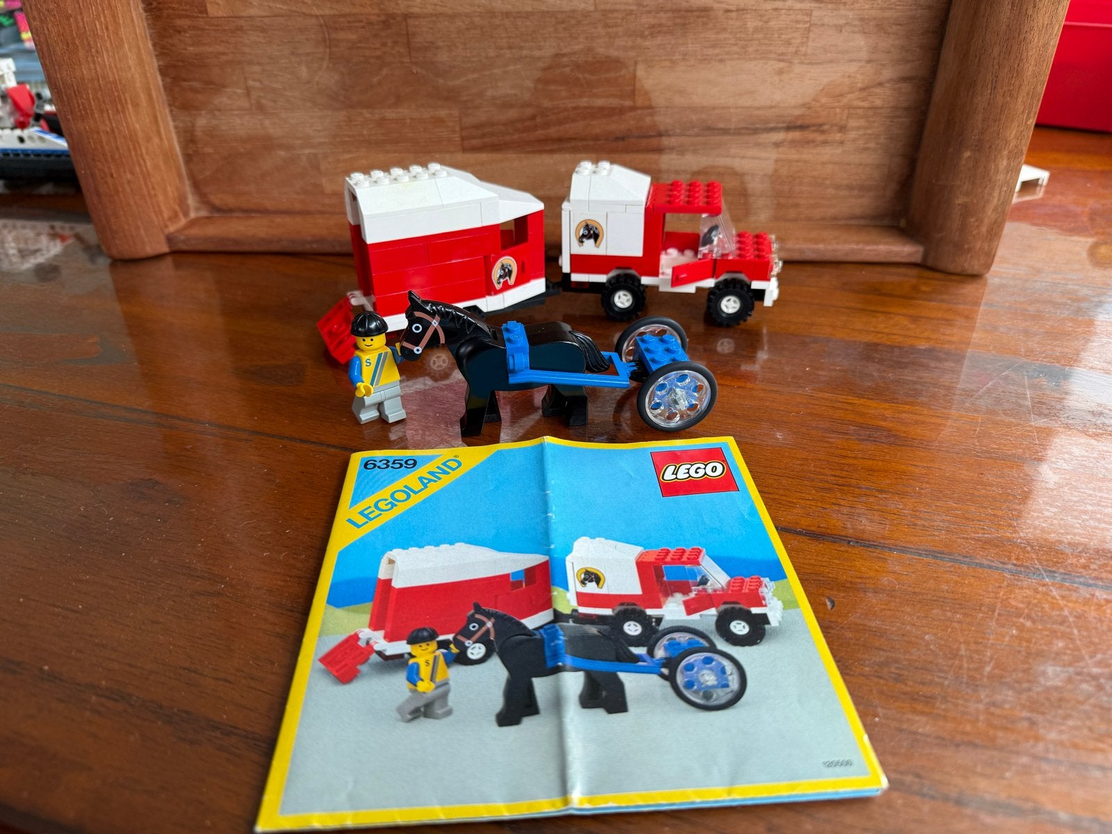 Lego 6359 Horse Trailer met instructies, Lego, Ophalen of Verzenden, Compleet, Complete set