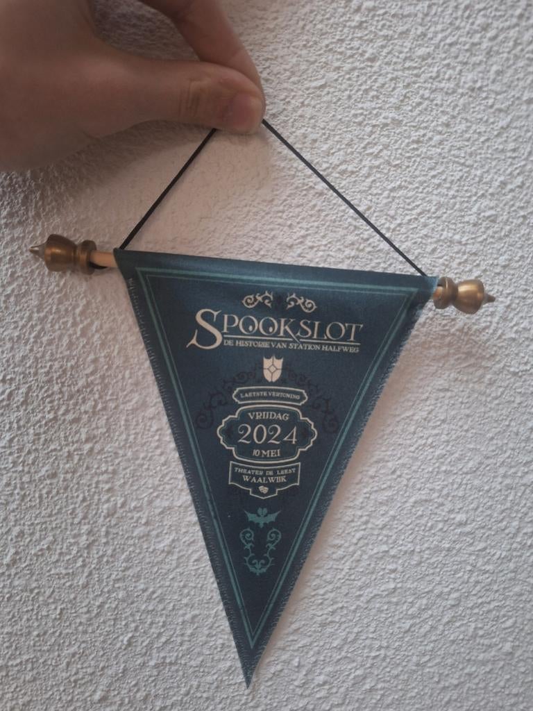 Spookslot vaantje van de documentaire, Verzamelen, Efteling, Nieuw, Overige typen, Ophalen of Verzenden