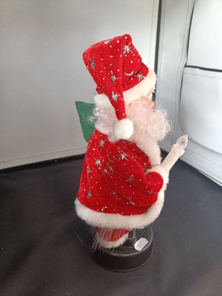 zingende lichtgevende kerstman, Diversen, Ophalen of Verzenden, Gebruikt
