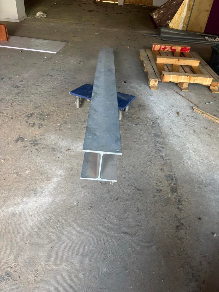 Stalen H-balk  270 cm 20x20x20, Doe-het-zelf en Verbouw, Metalen, Ophalen, Nieuw, IJzer