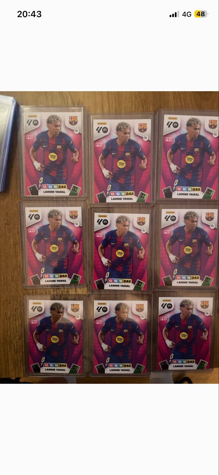 Panini Adrenalyn XL Lamine Yamal Limited Edition Kaarten, Ophalen of Verzenden, Nieuw, Buitenlandse clubs, Spelerskaart
