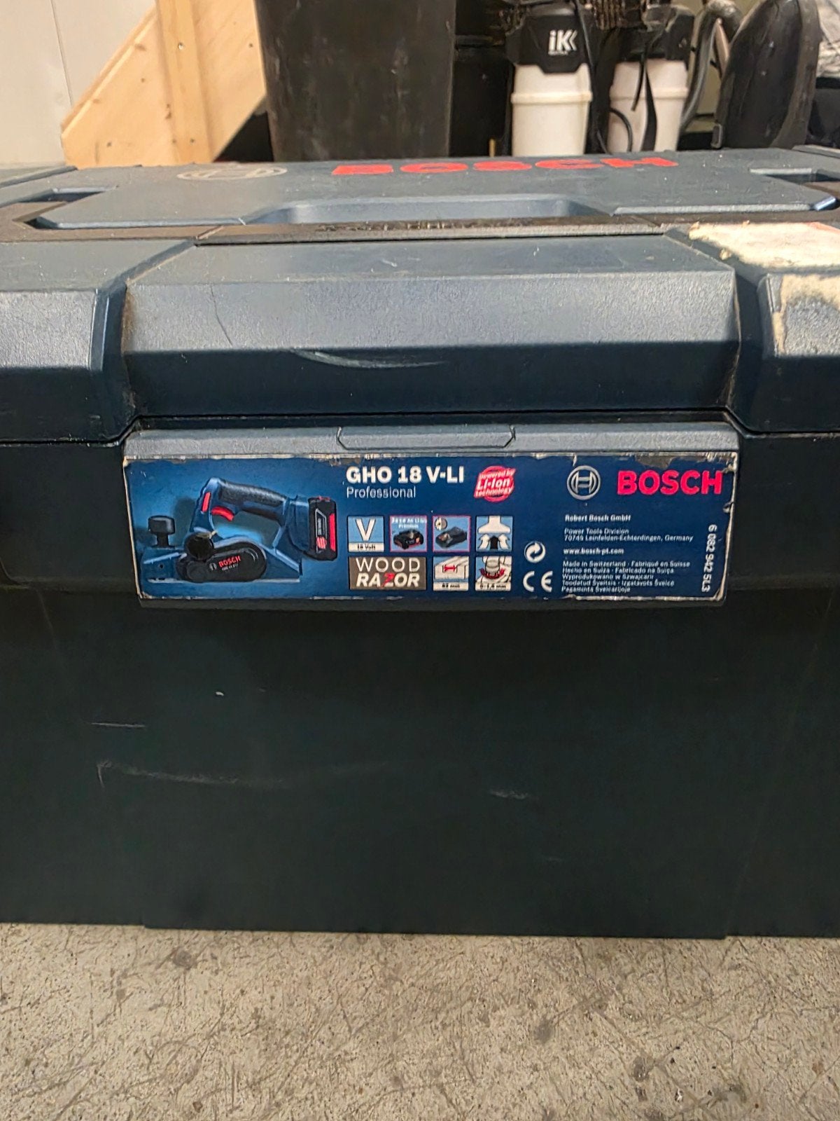 Bosch GHO 18 V-LI Professional Accu Schaaf, Ophalen of Verzenden