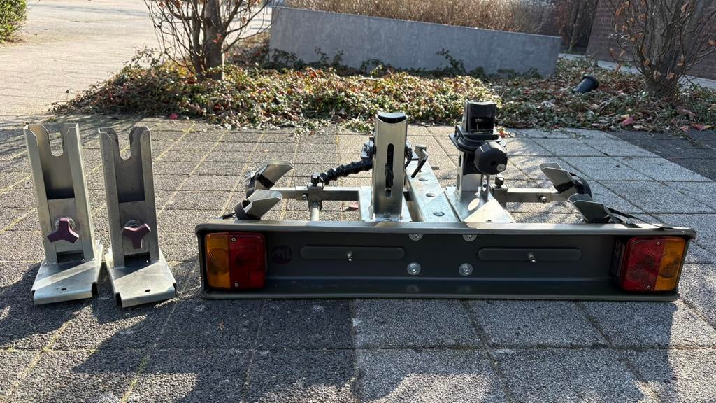 Fietsdrager voor 2 fietsen, Ophalen of Verzenden, 2 fietsen, Gebruikt, Trekhaakdrager