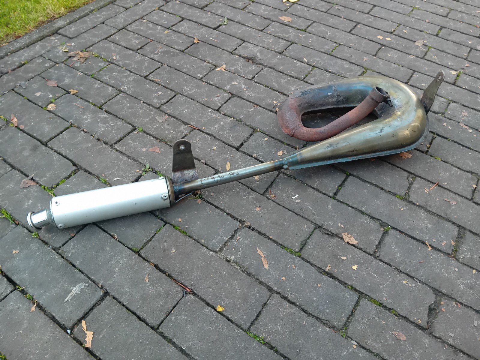 techno cerquit voor gilera citta, Ophalen, Gebruikt, Uitlaat, Techno