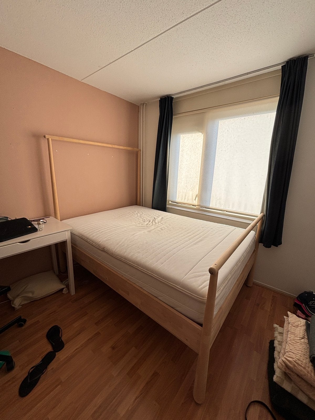 Twijfelaar ikea matras en topper, Ophalen, Gebruikt, Twijfelaar