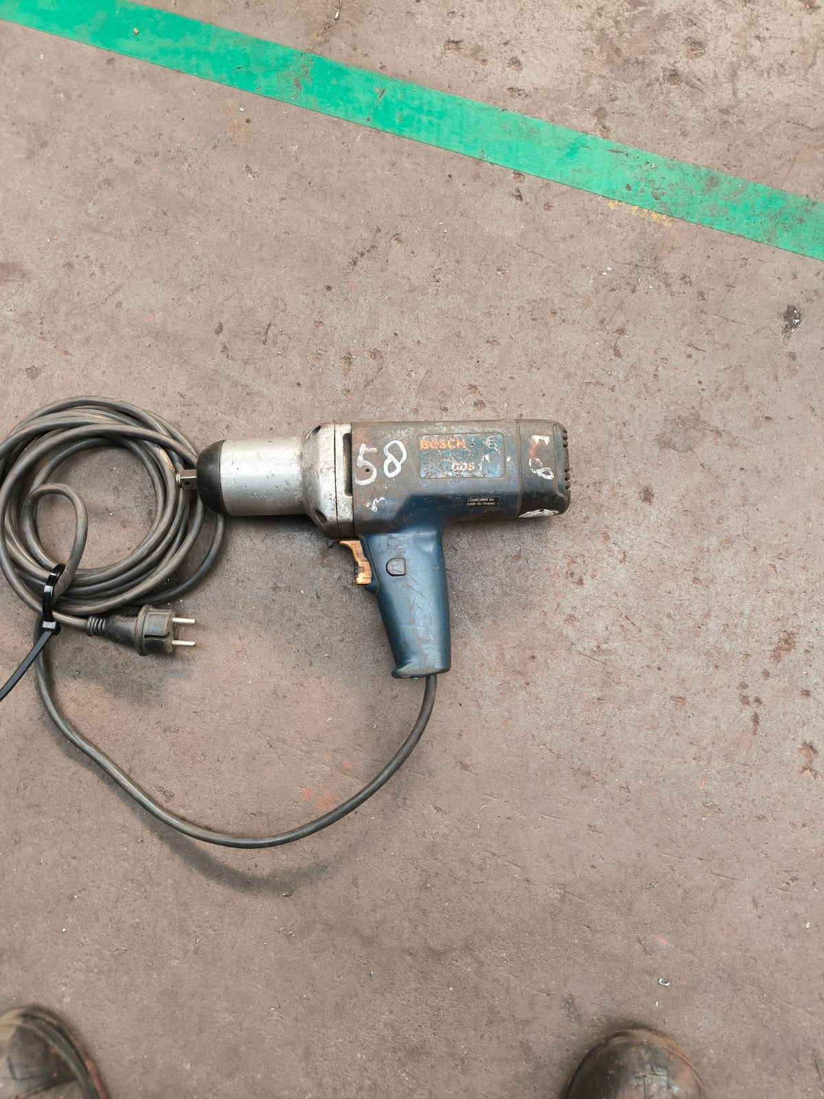 Bosch GDS 18 E Slagmoersleutel - Werkt nog goed, Ophalen, Gebruikt, Overige typen